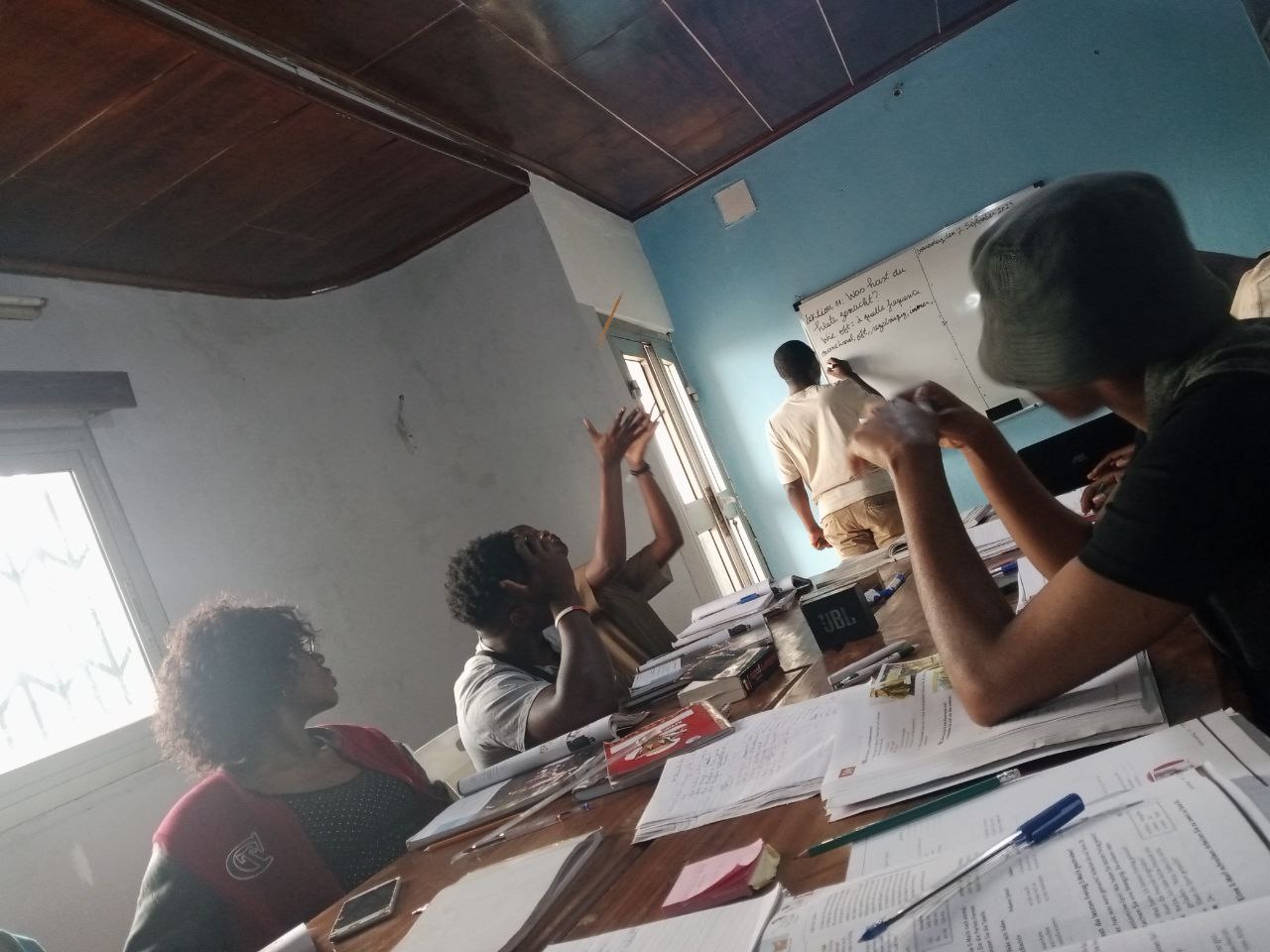 Des salles de classe spacieuses